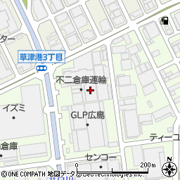 不二倉庫運輸株式会社　広島営業所周辺の地図