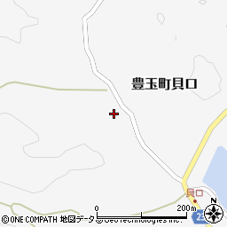 長崎県対馬市豊玉町貝口87周辺の地図