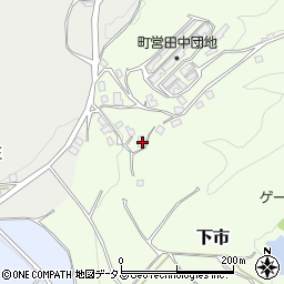 奈良県吉野郡下市町下市2489周辺の地図