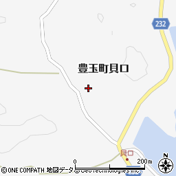 長崎県対馬市豊玉町貝口109周辺の地図