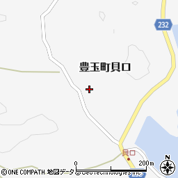 長崎県対馬市豊玉町貝口109周辺の地図