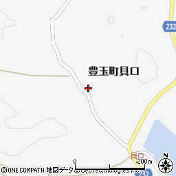 長崎県対馬市豊玉町貝口114周辺の地図