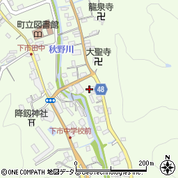 奈良県吉野郡下市町下市273周辺の地図