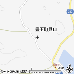 長崎県対馬市豊玉町貝口112周辺の地図