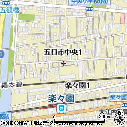 広島県広島市佐伯区五日市中央1丁目18-15周辺の地図