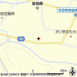 広島県廿日市市津田4405周辺の地図