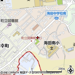 広島県安芸郡海田町大立町周辺の地図