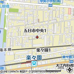 広島県広島市佐伯区五日市中央1丁目18-16周辺の地図