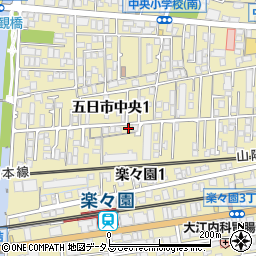 広島県広島市佐伯区五日市中央1丁目18-18周辺の地図