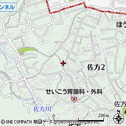 広島県廿日市市佐方496周辺の地図