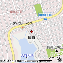 奈良県五條市田園4丁目45周辺の地図