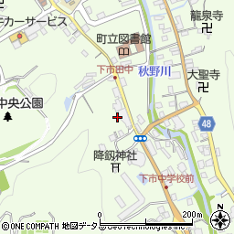奈良県吉野郡下市町下市1811周辺の地図