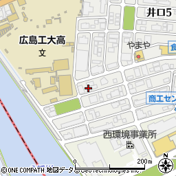 宮野医療器広島営業所周辺の地図