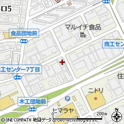 広島県広島市西区商工センター7丁目周辺の地図