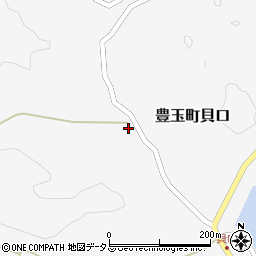 長崎県対馬市豊玉町貝口64周辺の地図
