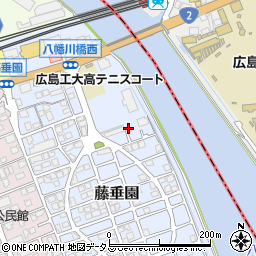 マツガン広島営業所周辺の地図