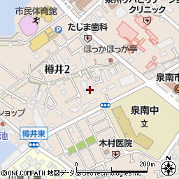 ライオンズマンション泉南樽井周辺の地図