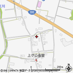 山口県長門市三隅下上ゲ2987周辺の地図