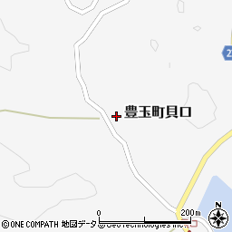 長崎県対馬市豊玉町貝口116周辺の地図