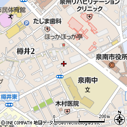 株式会社阪南ビジネスマシン　泉南営業所周辺の地図
