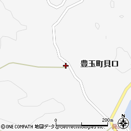 長崎県対馬市豊玉町貝口67周辺の地図