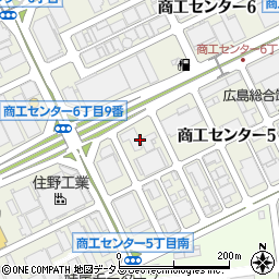 広島県広島市西区商工センター5丁目5周辺の地図