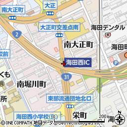 新海田周辺の地図