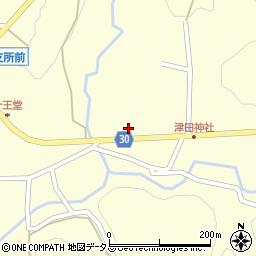 広島県廿日市市津田1156-1周辺の地図