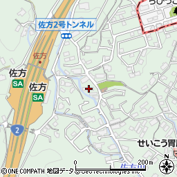 広島県廿日市市佐方629周辺の地図