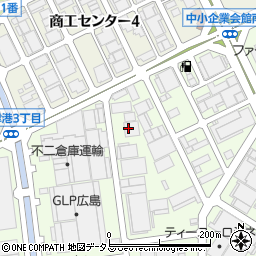 広島ショールーム周辺の地図