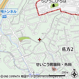 広島県廿日市市佐方613周辺の地図