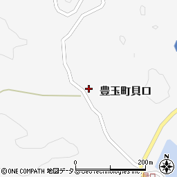 長崎県対馬市豊玉町貝口117周辺の地図