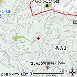 広島県廿日市市佐方490-7周辺の地図