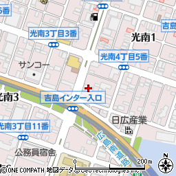 サンシティ吉島通り周辺の地図