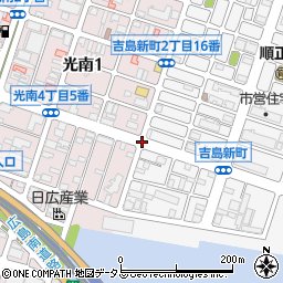 吉島新町２‐３０周辺の地図