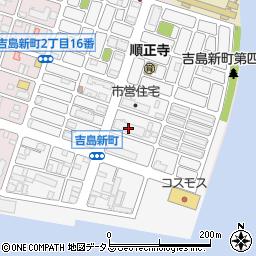 市営吉島第四アパート周辺の地図