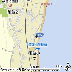 セブンイレブン三原須波店周辺の地図