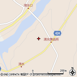 三重県多気郡大台町清滝565周辺の地図