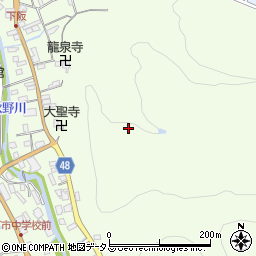 奈良県吉野郡下市町栄町周辺の地図