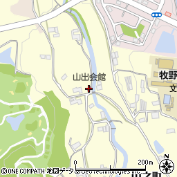 山出会館周辺の地図