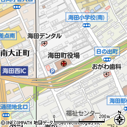 広島県安芸郡海田町周辺の地図