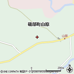 三重県志摩市磯部町山原282周辺の地図