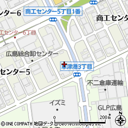 広島県広島市西区商工センター5丁目15周辺の地図