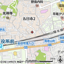 栗田印刷所周辺の地図