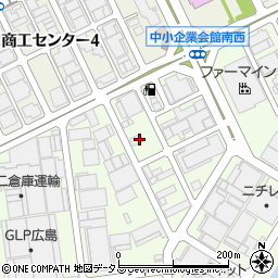 広島陸送株式会社　物流サービス部周辺の地図