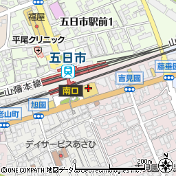 東京スター銀行スパーク五日市駅前店 ＡＴＭ周辺の地図