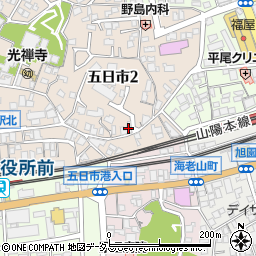 有限会社栗田印刷所周辺の地図