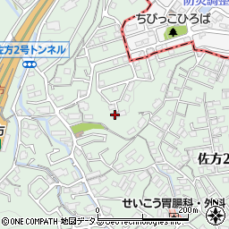 広島県廿日市市佐方615-54周辺の地図