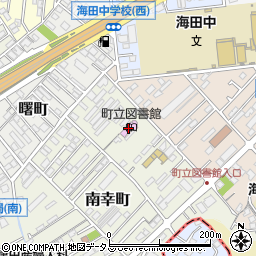 海田町立図書館周辺の地図