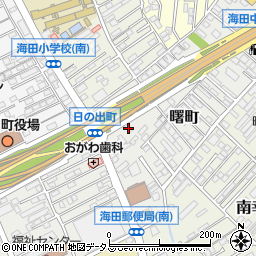 長浜ラーメン博多屋 海田店周辺の地図